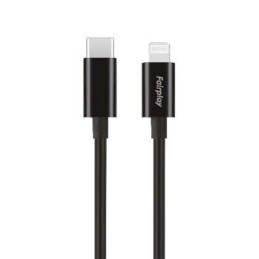 FAIRPLAY Pack Cargador de Coche (60W) + Cable Lightning