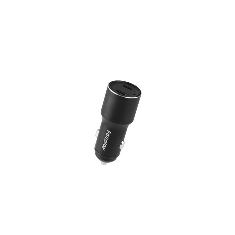FAIRPLAY Pack Cargador de Coche (60W) + Cable USB-C