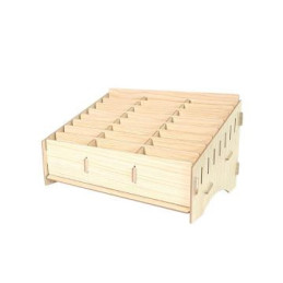 SUNSHINE SS-001C Almacenamiento en Madera para 48 Smartphones